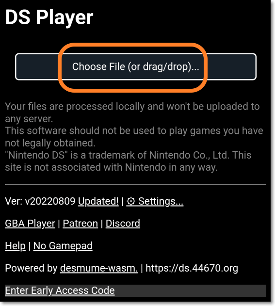 ds player
