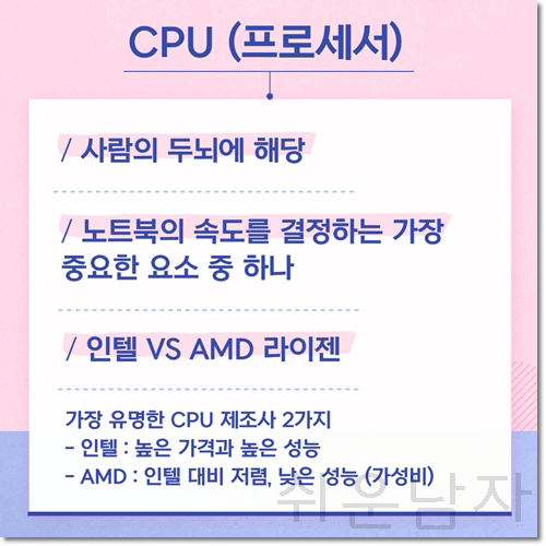 노트북 성능 비교 방법 (1)